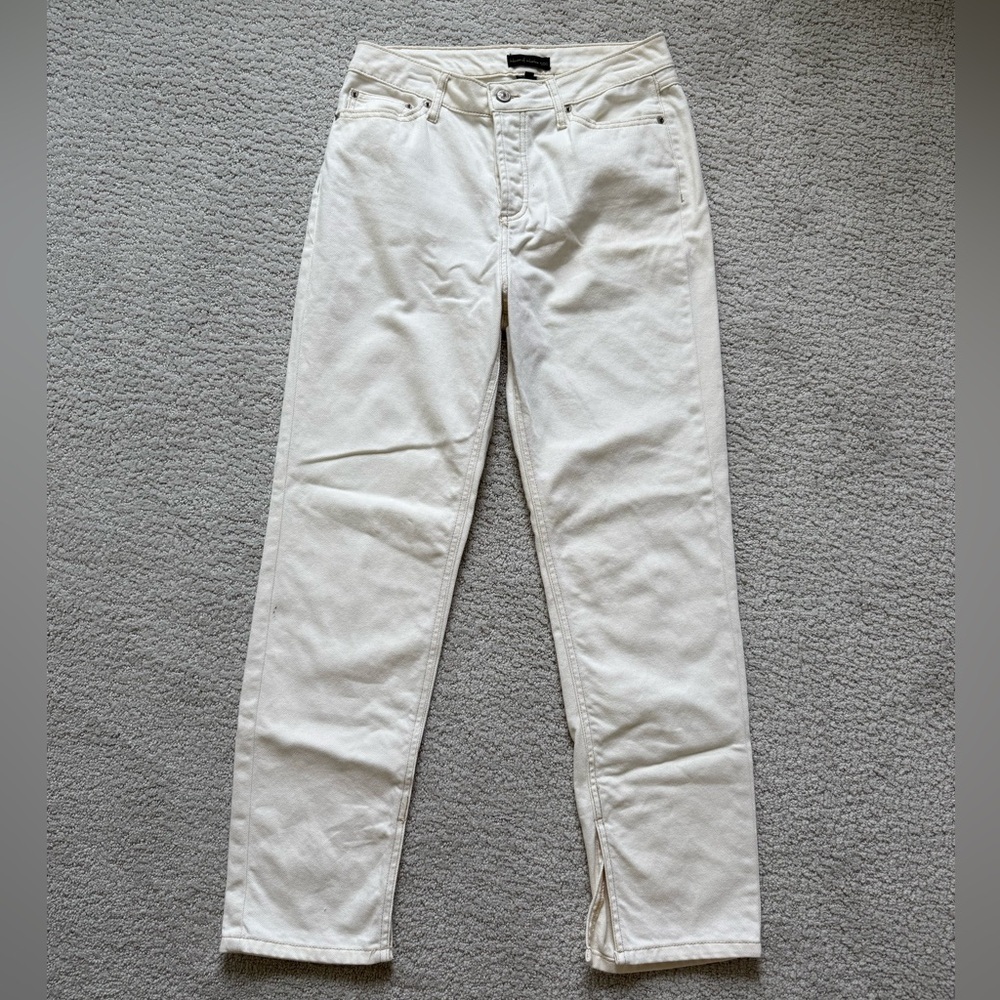 House of Harlow 1960 Super High Rise Straight Jeans Size 28 Hipster Boho Holiday